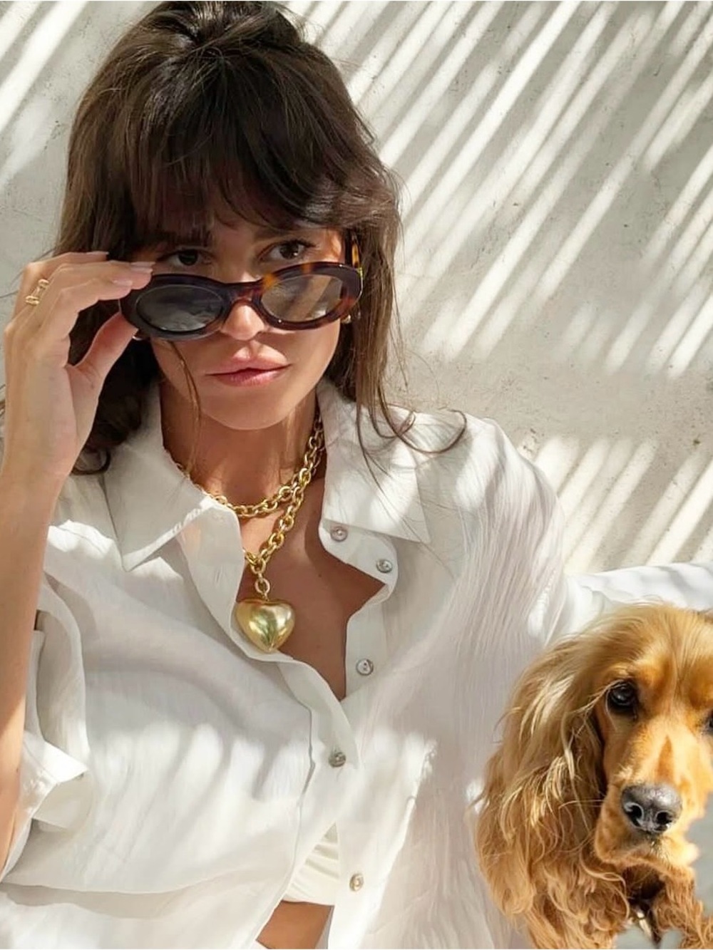 Roxanne Assoulin Authentic The Puffy Heart Necklace in Gold. NEW - Picture 9 of 16